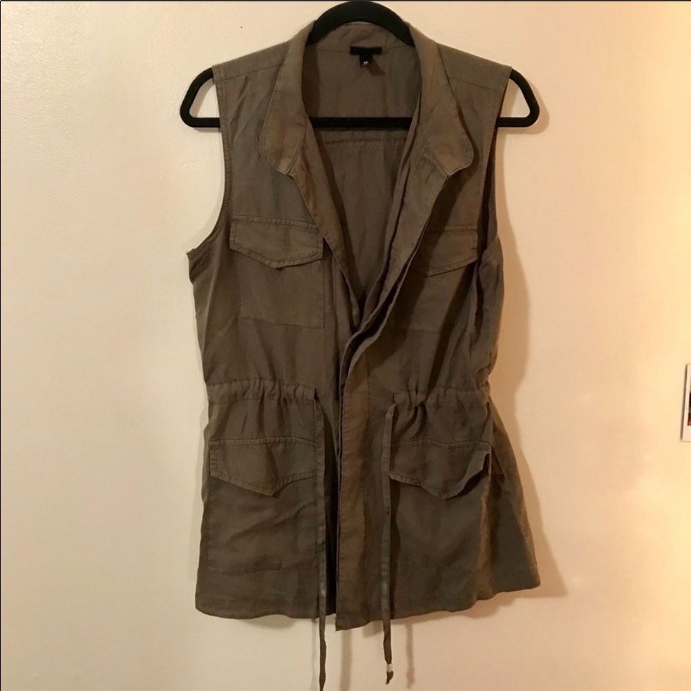 Army green vest